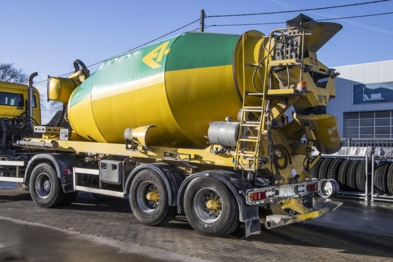 DE BUF MIXER/MALAXEUR/MISCHER-10M3 (gestuurd/gelenkt/dir./steering) - Betonmixer oplegger: afbeelding 5 DE BUF MIXER/MALAXEUR/MISCHER-10M3 (gestuurd/gelenkt/dir./steering) - Betonmixer oplegger: afbeelding 5