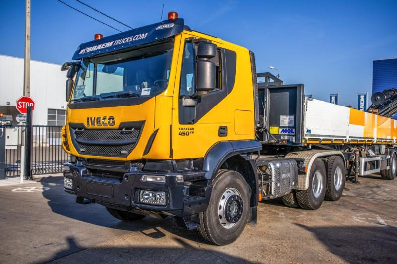 Iveco TRAKKER 450-6X4-BIG AXLES - Vrachtwagen met open laadbak, Kraanwagen: afbeelding 5 Iveco TRAKKER 450-6X4-BIG AXLES - Vrachtwagen met open laadbak, Kraanwagen: afbeelding 5