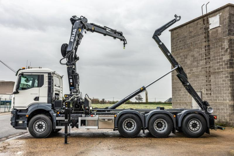 MAN TGS 35.520 BL - ATLAS 240.2E - Haakarmsysteem vrachtwagen, Kraanwagen: afbeelding 2 MAN TGS 35.520 BL - ATLAS 240.2E - Haakarmsysteem vrachtwagen, Kraanwagen: afbeelding 2