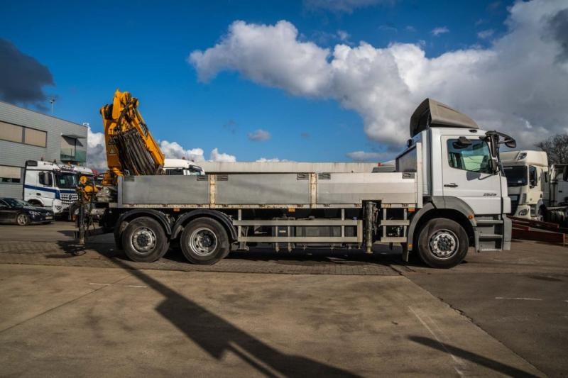 Mercedes AXOR 2529 L - EFFER 250/4S+JIB - Vrachtwagen met open laadbak, Kraanwagen: afbeelding 3 Mercedes AXOR 2529 L - EFFER 250/4S+JIB - Vrachtwagen met open laadbak, Kraanwagen: afbeelding 3