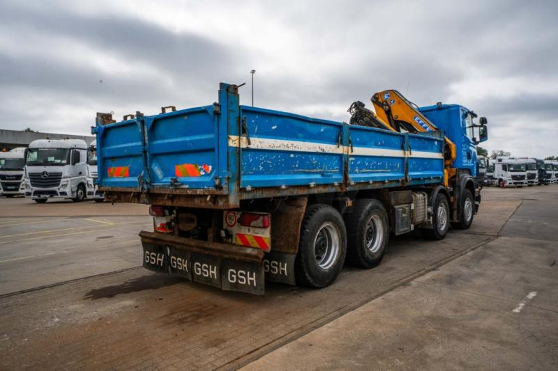 Kipper vrachtwagen, Kraanwagen Scania R400 - EFFER 210-4S: afbeelding 10 Kipper vrachtwagen, Kraanwagen Scania R400 - EFFER 210-4S: afbeelding 10