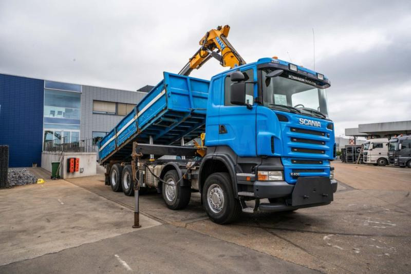 Scania R400 - EFFER 210-4S - Kipper vrachtwagen, Kraanwagen: afbeelding 2 Scania R400 - EFFER 210-4S - Kipper vrachtwagen, Kraanwagen: afbeelding 2