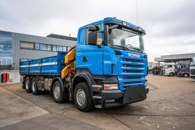 Kipper vrachtwagen, Kraanwagen Scania R400 - EFFER 210-4S: afbeelding 8 Kipper vrachtwagen, Kraanwagen Scania R400 - EFFER 210-4S: afbeelding 8