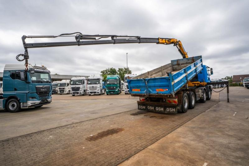 Scania R400 - EFFER 210-4S - Kipper vrachtwagen, Kraanwagen: afbeelding 4 Scania R400 - EFFER 210-4S - Kipper vrachtwagen, Kraanwagen: afbeelding 4