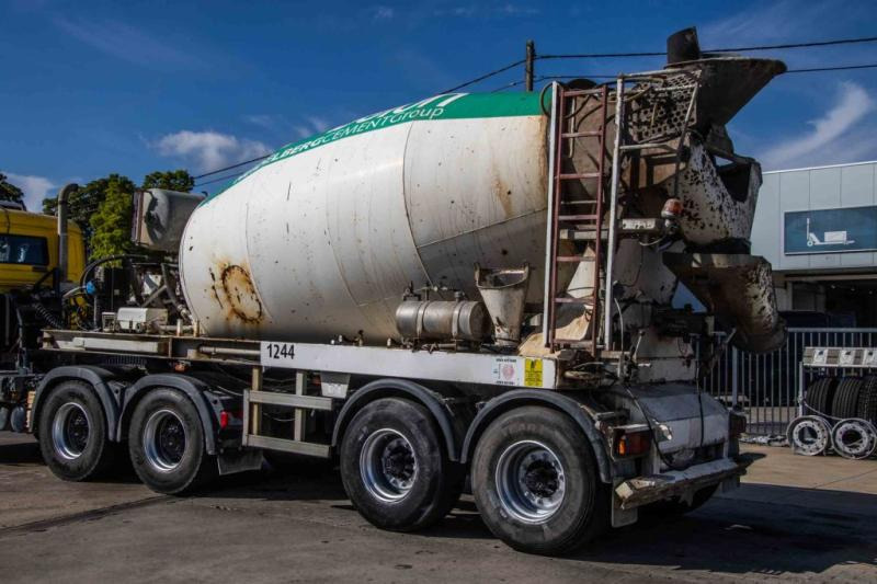 TURBO'S HOET BETON MIXER/MALAXEUR/MISCHER 10M3 +MOTOR/MOTEUR - Betonmixer oplegger: afbeelding 4 TURBO'S HOET BETON MIXER/MALAXEUR/MISCHER 10M3 +MOTOR/MOTEUR - Betonmixer oplegger: afbeelding 4