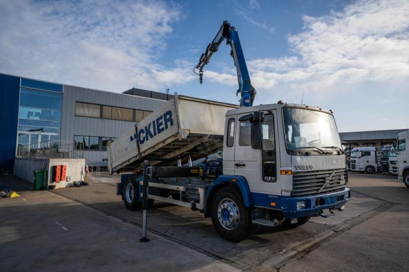 Volvo FL 619 - PK 9501 - Kipper vrachtwagen, Kraanwagen: afbeelding 2 Volvo FL 619 - PK 9501 - Kipper vrachtwagen, Kraanwagen: afbeelding 2