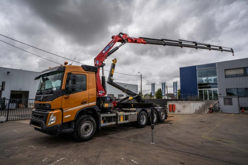 Volvo FMX 430-8x4+HMF 2820/6xhydr. - Haakarmsysteem vrachtwagen, Kraanwagen: afbeelding 1 Volvo FMX 430-8x4+HMF 2820/6xhydr. - Haakarmsysteem vrachtwagen, Kraanwagen: afbeelding 1