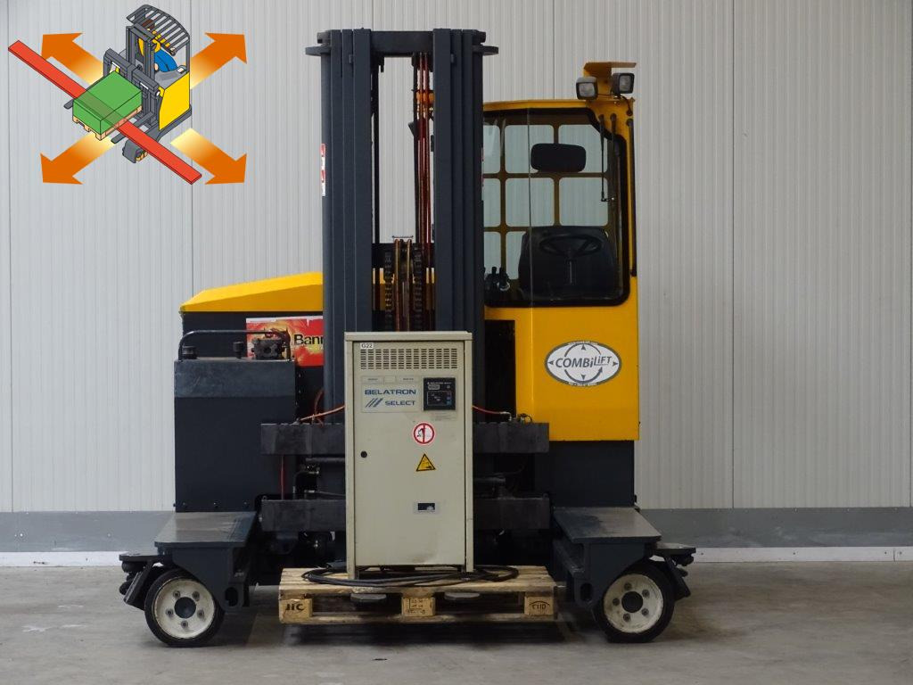 Combilift C4000E - TRIPLEX - 4-weg zijlader: afbeelding 1 Combilift C4000E - TRIPLEX - 4-weg zijlader: afbeelding 1