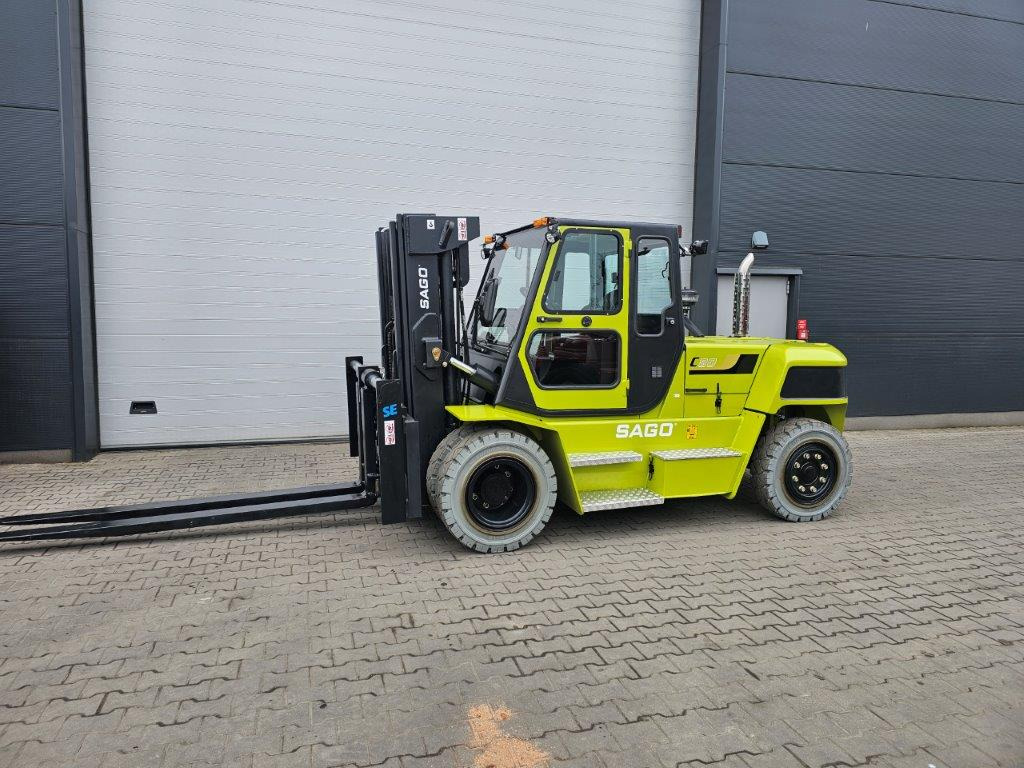 SAGO C80D - Container-Indoor-Stapler - Diesel heftruck: afbeelding 3 SAGO C80D - Container-Indoor-Stapler - Diesel heftruck: afbeelding 3