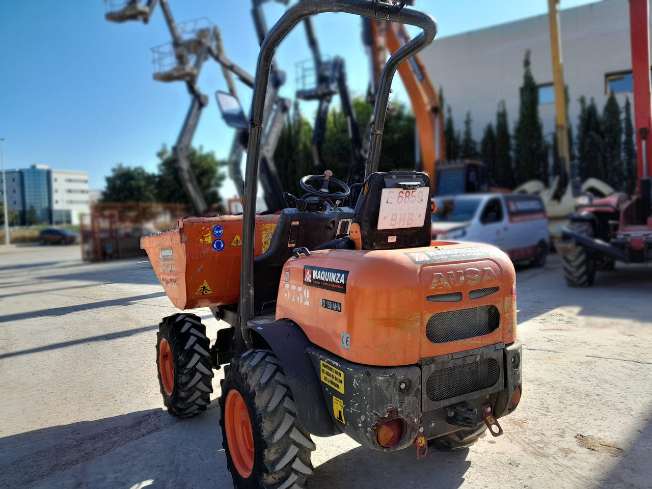 AUSA D150AHA - Minidumper: afbeelding 2 AUSA D150AHA - Minidumper: afbeelding 2