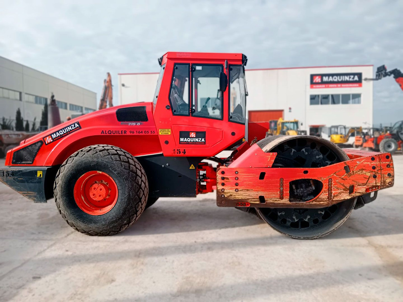BOMAG BW219D4 - Schapenpootwals/ Grondverdichter: afbeelding 1 BOMAG BW219D4 - Schapenpootwals/ Grondverdichter: afbeelding 1