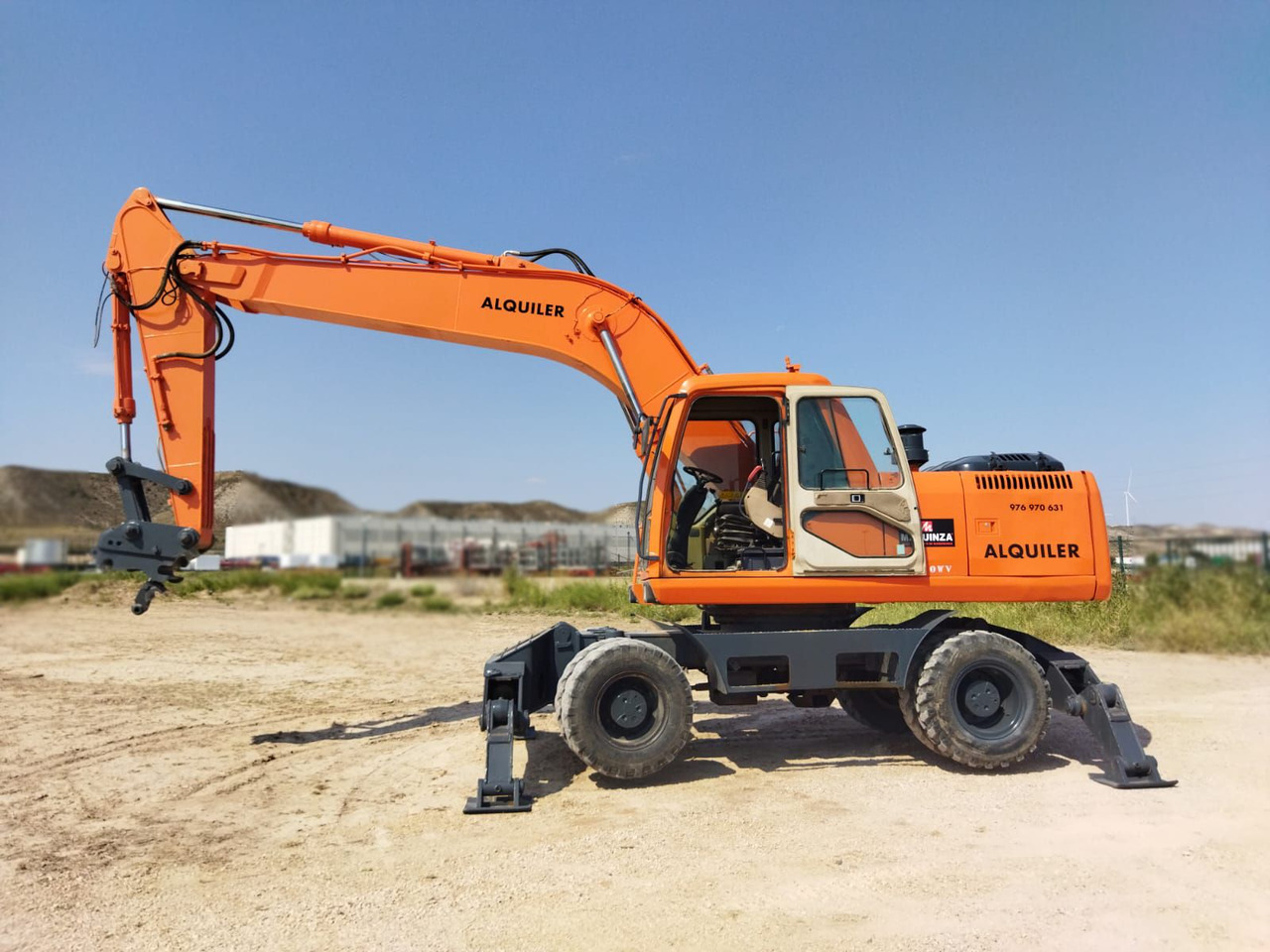 DAEWOO 210 W-V M4E (LOC) - Mobiele graafmachine: afbeelding 3 DAEWOO 210 W-V M4E (LOC) - Mobiele graafmachine: afbeelding 3