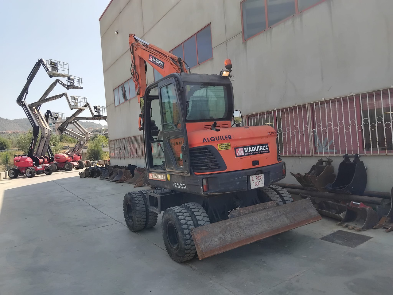 DOOSAN DX55W - Minigraafmachine: afbeelding 3 DOOSAN DX55W - Minigraafmachine: afbeelding 3