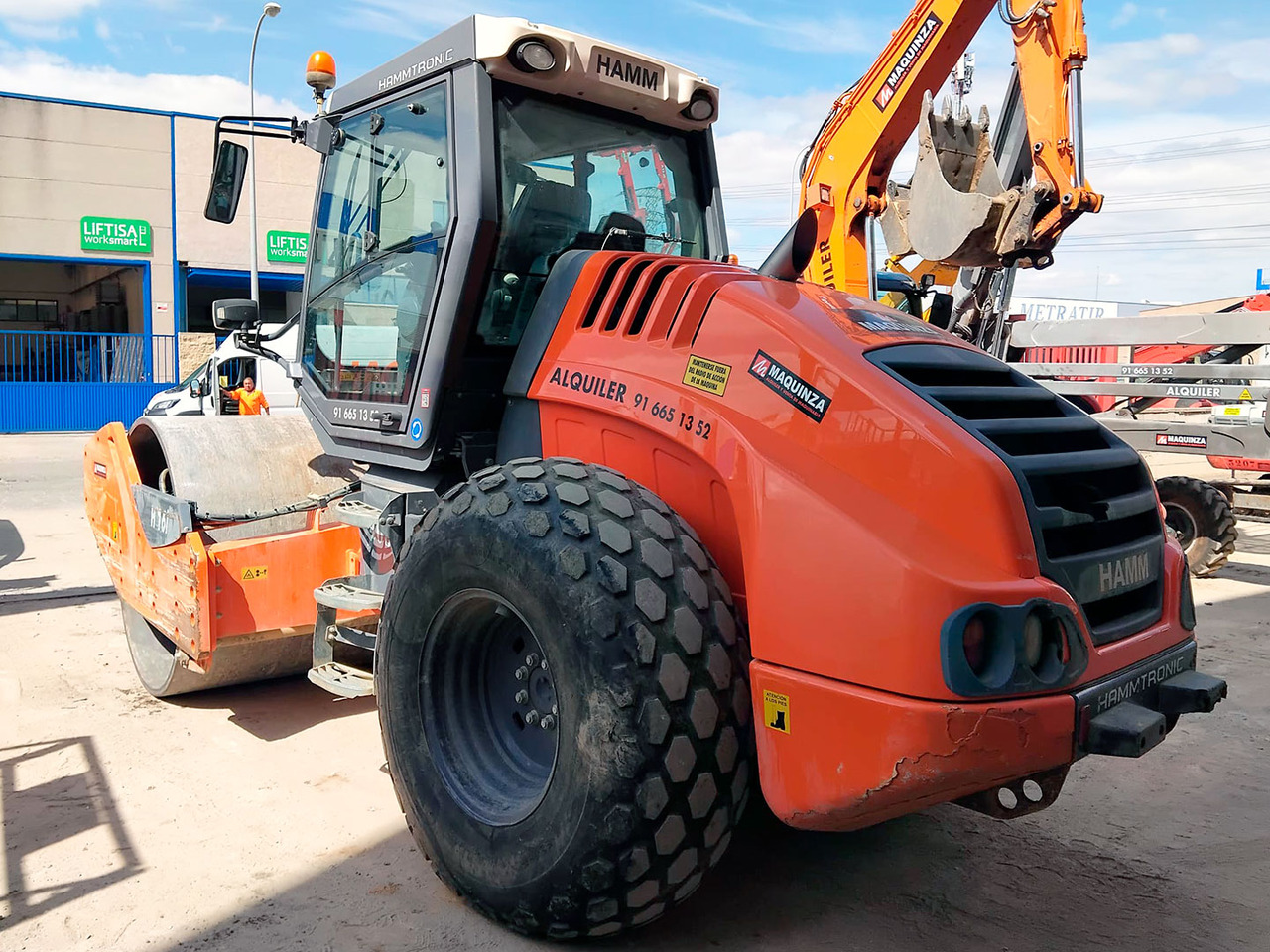 HAMM H16i - Schapenpootwals/ Grondverdichter: afbeelding 2 HAMM H16i - Schapenpootwals/ Grondverdichter: afbeelding 2