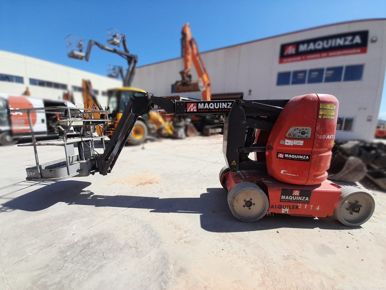 MANITOU 120AETJ C - Knikarmhoogwerker: afbeelding 1 MANITOU 120AETJ C - Knikarmhoogwerker: afbeelding 1