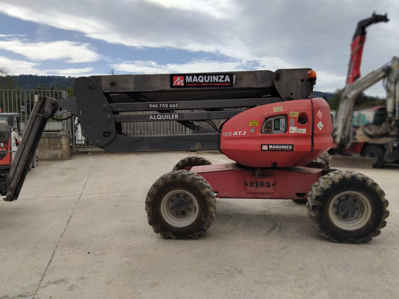 MANITOU 160ATJ EJE OSCILANTE - Knikarmhoogwerker: afbeelding 1 MANITOU 160ATJ EJE OSCILANTE - Knikarmhoogwerker: afbeelding 1