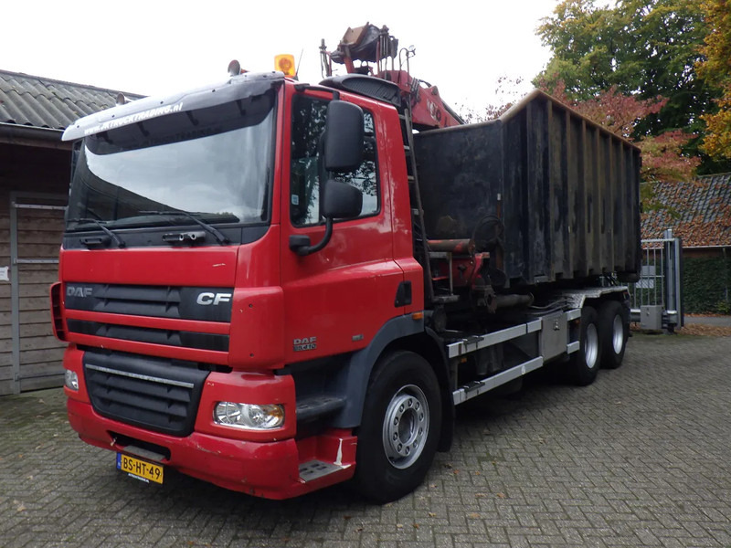 DAF CF 85 410 Euro 5 / Manual / Blad-Lucht / Boogie - Liftas / HTS Kabel / 9 T vooras / Palfinger G 100 L Crane - Kabelsysteem truck: afbeelding 1 DAF CF 85 410 Euro 5 / Manual / Blad-Lucht / Boogie - Liftas / HTS Kabel / 9 T vooras / Palfinger G 100 L Crane - Kabelsysteem truck: afbeelding 1