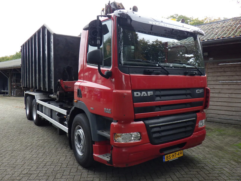 DAF CF 85 410 Euro 5 / Manual / Blad-Lucht / Boogie - Liftas / HTS Kabel / 9 T vooras / Palfinger G 100 L Crane - Kabelsysteem truck: afbeelding 2 DAF CF 85 410 Euro 5 / Manual / Blad-Lucht / Boogie - Liftas / HTS Kabel / 9 T vooras / Palfinger G 100 L Crane - Kabelsysteem truck: afbeelding 2