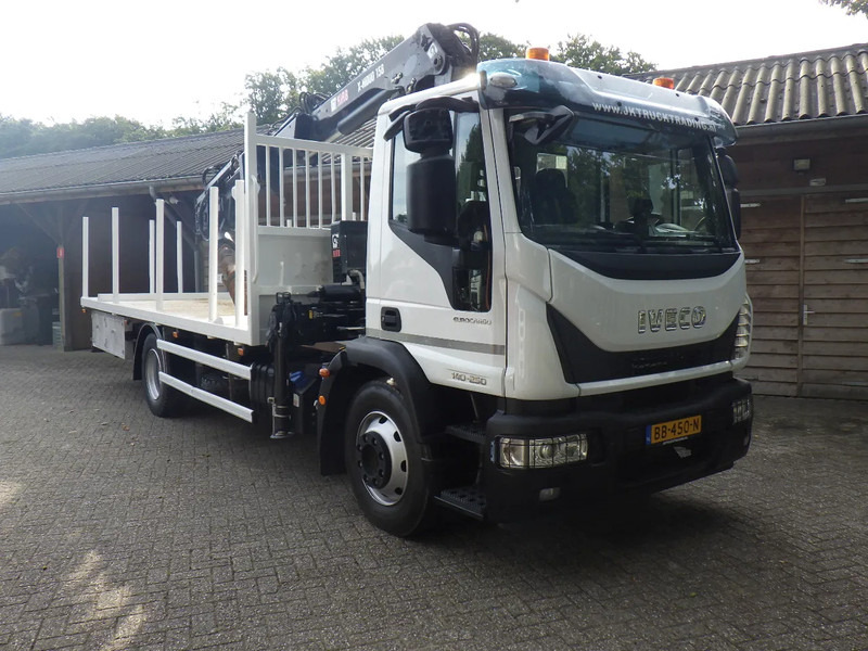 Iveco EuroCargo 140 140-250 / 6 cilinder / Manual /Bladgeveerd / Hiab X-HIDUO 158 Radiografisch / Drilling / Winch - Kraanwagen: afbeelding 2 Iveco EuroCargo 140 140-250 / 6 cilinder / Manual /Bladgeveerd / Hiab X-HIDUO 158 Radiografisch / Drilling / Winch - Kraanwagen: afbeelding 2