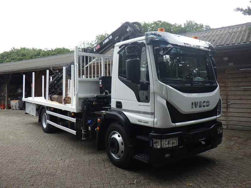 Iveco EuroCargo 140 250 / 6 cilinder / Manual / Bladgeveerd / Hiab X-HIDUO 158 / Radiografisch / Drilling / Winch - Kraanwagen: afbeelding 2 Iveco EuroCargo 140 250 / 6 cilinder / Manual / Bladgeveerd / Hiab X-HIDUO 158 / Radiografisch / Drilling / Winch - Kraanwagen: afbeelding 2
