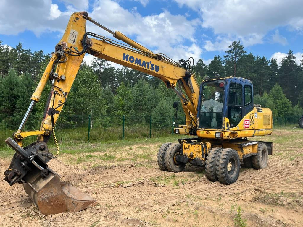 Komatsu PW 160 ES-7K - Mobiele graafmachine: afbeelding 1 Komatsu PW 160 ES-7K - Mobiele graafmachine: afbeelding 1