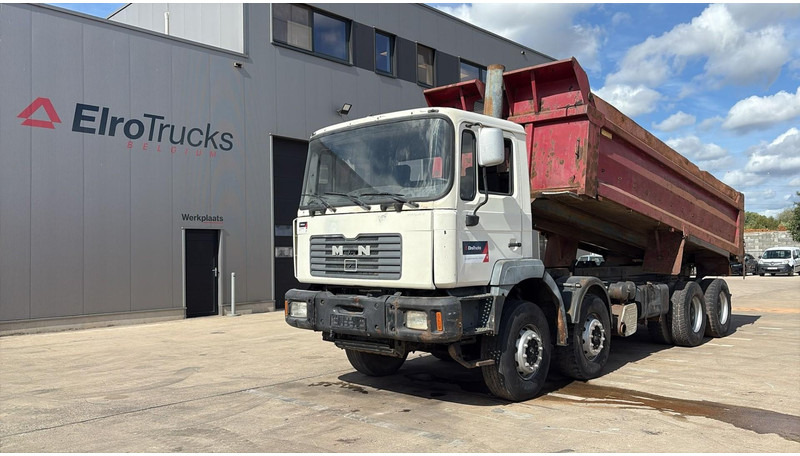 MAN 35.372 (MANUAL PUMP / 6 CYLINDER / BIG AXLE / STEEL SUSP.) - Kipper vrachtwagen: afbeelding 1 MAN 35.372 (MANUAL PUMP / 6 CYLINDER / BIG AXLE / STEEL SUSP.) - Kipper vrachtwagen: afbeelding 1