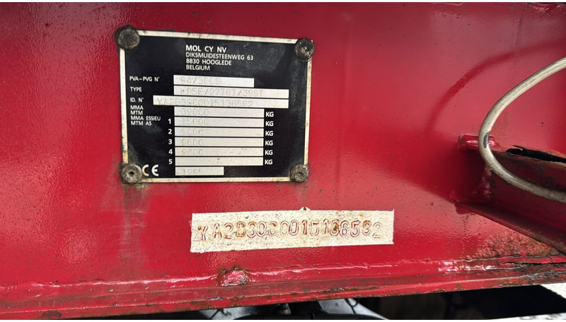 Leasing MOL K85F/27TRI/39ST (DRUM BRAKES / TIPPER AND CHASSIS STEEL) MOL K85F/27TRI/39ST (DRUM BRAKES / TIPPER AND CHASSIS STEEL): afbeelding 12
