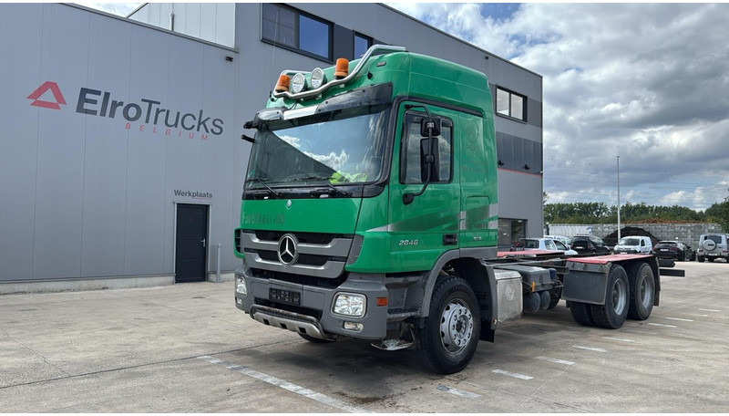Mercedes-Benz Actros 2646 (LAMES / V6 / GRAND PONT / STEEL SUSP / MP3 / BOITE MANUELLE) - Chassis vrachtwagen: afbeelding 1 Mercedes-Benz Actros 2646 (LAMES / V6 / GRAND PONT / STEEL SUSP / MP3 / BOITE MANUELLE) - Chassis vrachtwagen: afbeelding 1