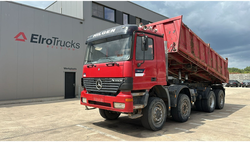 Mercedes-Benz Actros 4143 (8X6 / LAMES / EPS / V6 / GRAND PONT / BIG AXLE / 3 PEDALES) - Kipper vrachtwagen: afbeelding 1 Mercedes-Benz Actros 4143 (8X6 / LAMES / EPS / V6 / GRAND PONT / BIG AXLE / 3 PEDALES) - Kipper vrachtwagen: afbeelding 1