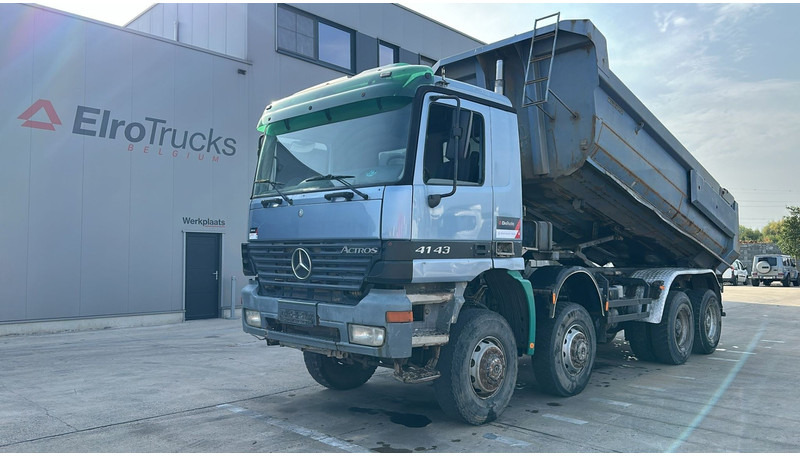Mercedes-Benz Actros 4143 (8X8 / BOITE MANUELLE / LAMES / GRAND PONT / STEEL SUSP. / BIG AXLE) - Kipper vrachtwagen: afbeelding 1 Mercedes-Benz Actros 4143 (8X8 / BOITE MANUELLE / LAMES / GRAND PONT / STEEL SUSP. / BIG AXLE) - Kipper vrachtwagen: afbeelding 1