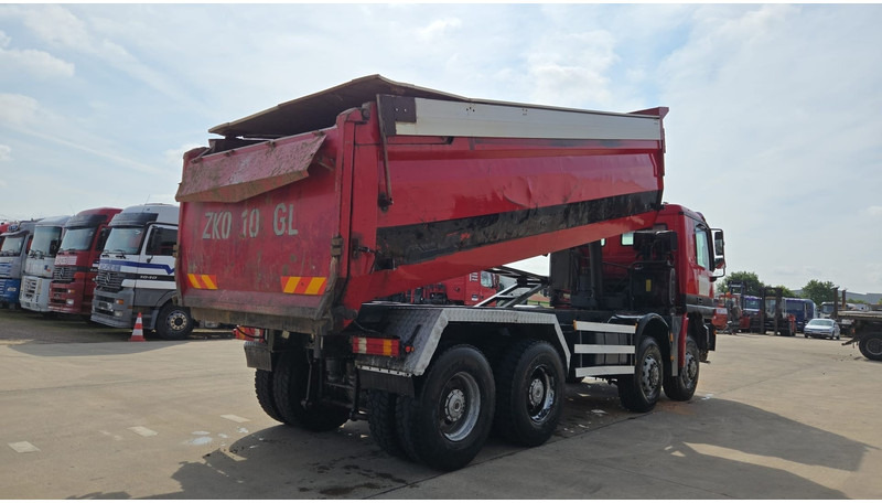 Mercedes-Benz Actros 4148 (8X8 / EPS / LAMES / GRAND PONT / V8 / COUVERTURE BENNE / GRAND BENNE !!!) - Kipper vrachtwagen: afbeelding 2 Mercedes-Benz Actros 4148 (8X8 / EPS / LAMES / GRAND PONT / V8 / COUVERTURE BENNE / GRAND BENNE !!!) - Kipper vrachtwagen: afbeelding 2