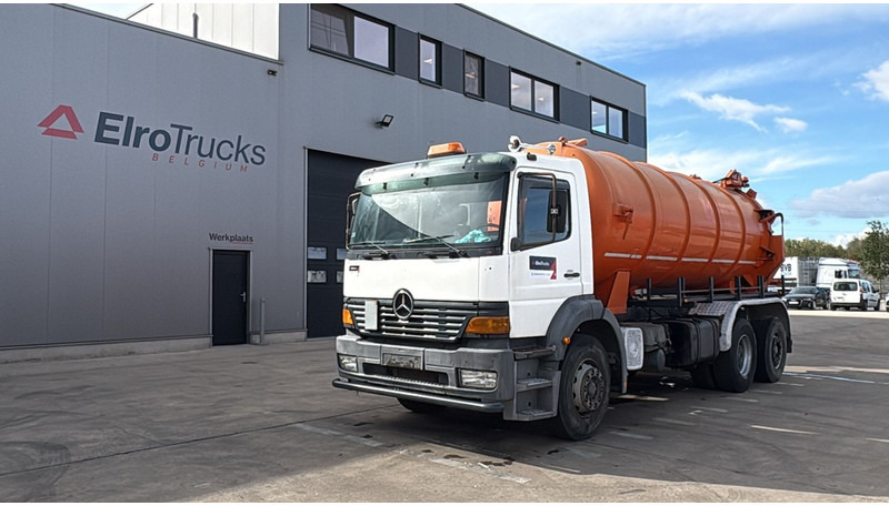 Mercedes-Benz Atego 2528 (14500L / LAMES DEVANT / 6X2 / BOITE MANUELLE) - Vacuümwagen: afbeelding 1 Mercedes-Benz Atego 2528 (14500L / LAMES DEVANT / 6X2 / BOITE MANUELLE) - Vacuümwagen: afbeelding 1
