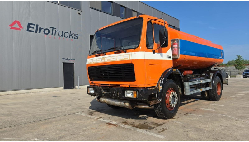 Mercedes-Benz SK 1619 (12.400L / GERMAN TRUCK / CAMION ALLEMAGNE / LAMES / GRAND PONT / V6) - Tankwagen: afbeelding 1 Mercedes-Benz SK 1619 (12.400L / GERMAN TRUCK / CAMION ALLEMAGNE / LAMES / GRAND PONT / V6) - Tankwagen: afbeelding 1