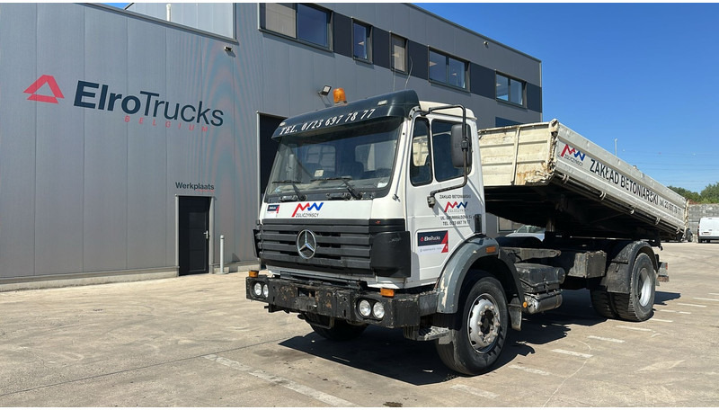 Mercedes-Benz SK 1820 (POMPE MANUELLE / LAMES / GRAND PONT / TRES PROPRE) - Kipper vrachtwagen: afbeelding 1 Mercedes-Benz SK 1820 (POMPE MANUELLE / LAMES / GRAND PONT / TRES PROPRE) - Kipper vrachtwagen: afbeelding 1