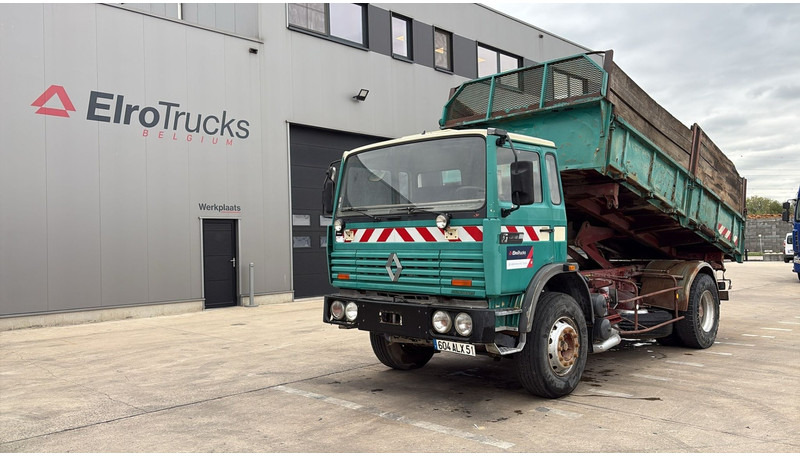 Renault G 300 Manager (LAMES / STEEL SUSP. / GRAND PONT / POMPE MANUELLE) - Kipper vrachtwagen: afbeelding 1 Renault G 300 Manager (LAMES / STEEL SUSP. / GRAND PONT / POMPE MANUELLE) - Kipper vrachtwagen: afbeelding 1