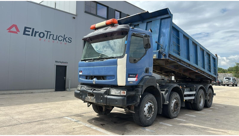 Renault KERAX 420 (BOITE MANUELLE / MANUAL GEARBOX / LAMES / GRAND PONT / GRAND BENNE) - Kipper vrachtwagen: afbeelding 1 Renault KERAX 420 (BOITE MANUELLE / MANUAL GEARBOX / LAMES / GRAND PONT / GRAND BENNE) - Kipper vrachtwagen: afbeelding 1