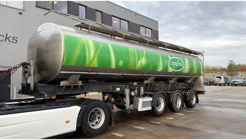 TURBO'S HOET OC/3AT/39 (29500 LITER / MILK / MILCHE / LAIT / WATER / 2X STEERING AXLE / 2X LENKASCHEN) - Tankoplegger: afbeelding 1 TURBO'S HOET OC/3AT/39 (29500 LITER / MILK / MILCHE / LAIT / WATER / 2X STEERING AXLE / 2X LENKASCHEN) - Tankoplegger: afbeelding 1