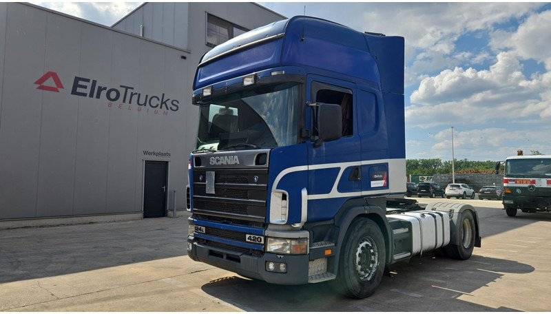 Scania 124-420 (MANUAL GEARBOX / BOITE MANUELLE / AIRCO / AC) - Trekker: afbeelding 1 Scania 124-420 (MANUAL GEARBOX / BOITE MANUELLE / AIRCO / AC) - Trekker: afbeelding 1