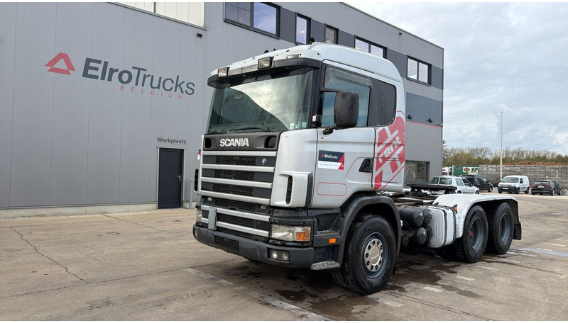Scania R164-480 (RETARDER / BOITE MANUELLE / MANUAL GEARBOX / STEEL SUSP. / LAMES / V8) - Trekker: afbeelding 1 Scania R164-480 (RETARDER / BOITE MANUELLE / MANUAL GEARBOX / STEEL SUSP. / LAMES / V8) - Trekker: afbeelding 1
