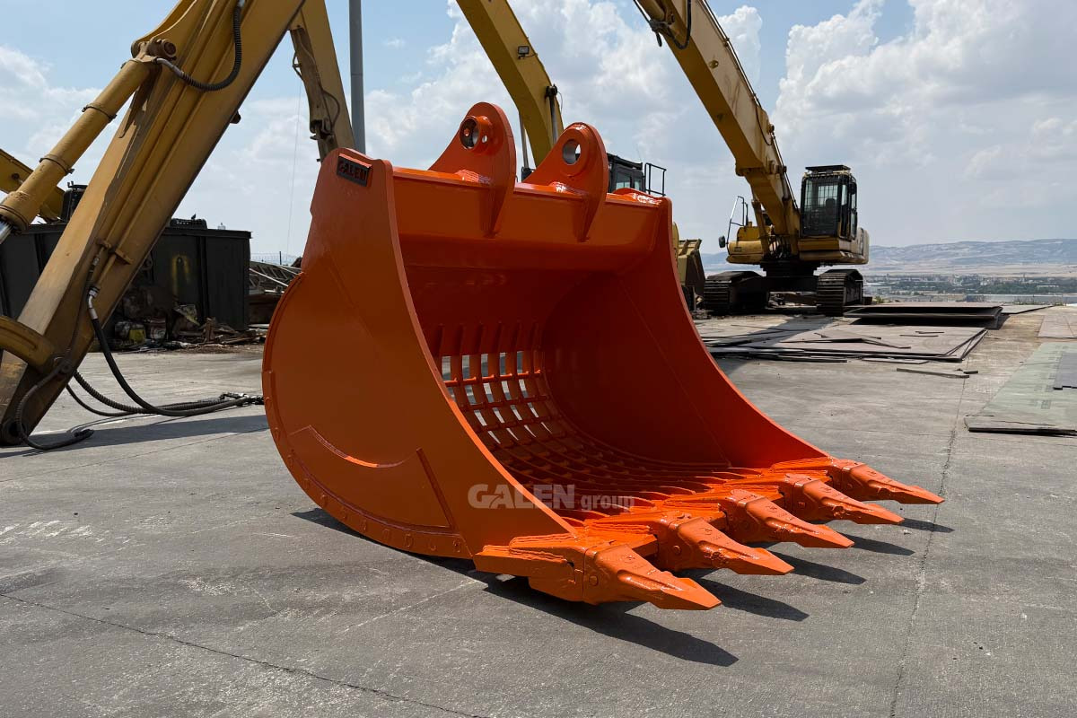 HITACHI ZX350 Screen Bucket - Puinbak voor Bouwmachine: afbeelding 1 HITACHI ZX350 Screen Bucket - Puinbak voor Bouwmachine: afbeelding 1