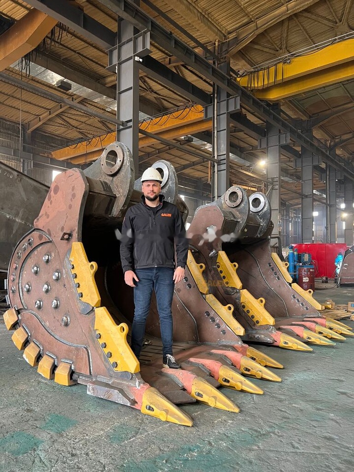 Komatsu PC1250 Extreme Heavy Duty Bucket - Graafbak: afbeelding 3 Komatsu PC1250 Extreme Heavy Duty Bucket - Graafbak: afbeelding 3