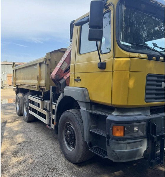 MAN 33/364 6x6 - Kipper vrachtwagen, Kraanwagen: afbeelding 1 MAN 33/364 6x6 - Kipper vrachtwagen, Kraanwagen: afbeelding 1