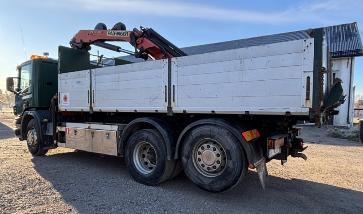 Scania P124 - Autovrachtwagen vrachtwagen, Kraanwagen: afbeelding 4 Scania P124 - Autovrachtwagen vrachtwagen, Kraanwagen: afbeelding 4