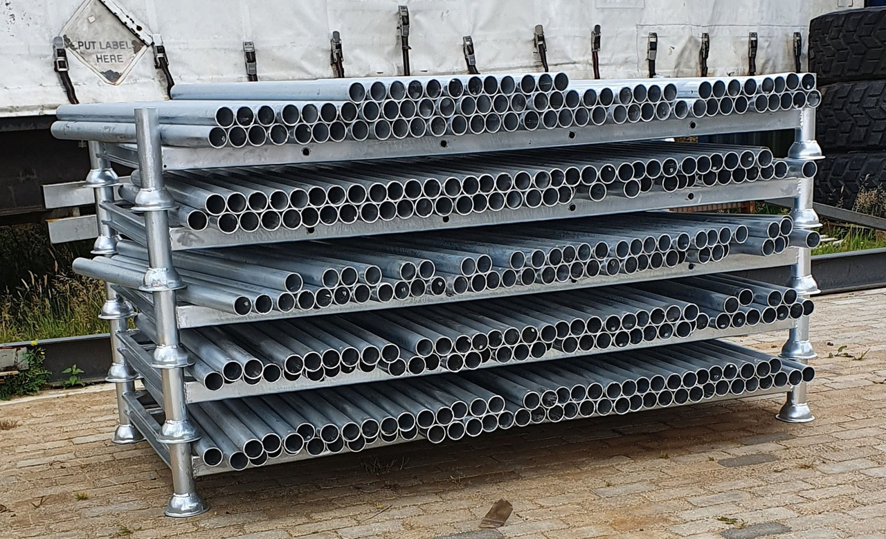 Stapelrek 240×110 1800 kg - Magazijnstelling: afbeelding 1 Stapelrek 240×110 1800 kg - Magazijnstelling: afbeelding 1