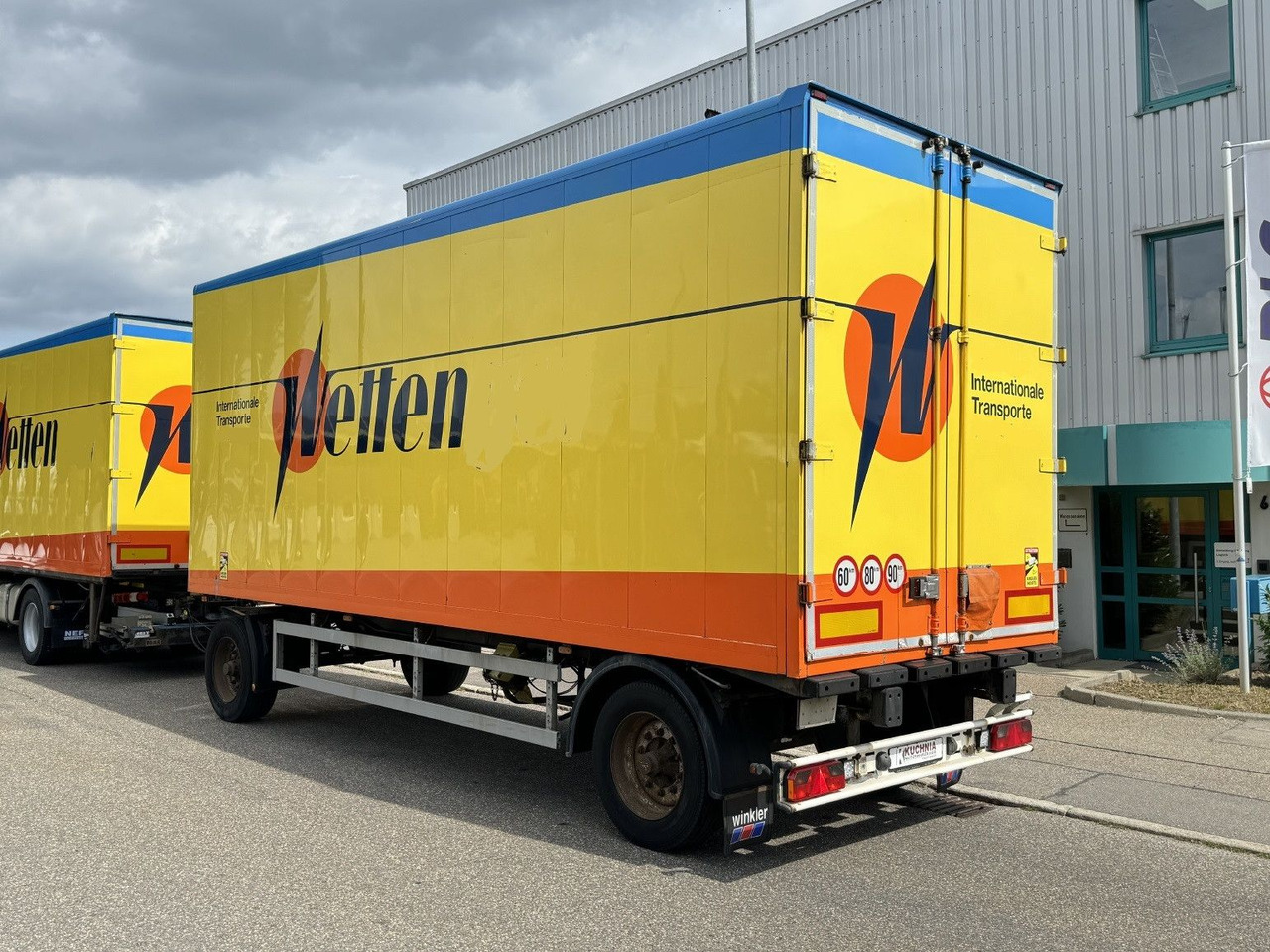 Bachert 14t Alu-Möbelkoffer 7,2m BPW Luft ZS - Gesloten aanhangwagen: afbeelding 3 Bachert 14t Alu-Möbelkoffer 7,2m BPW Luft ZS - Gesloten aanhangwagen: afbeelding 3