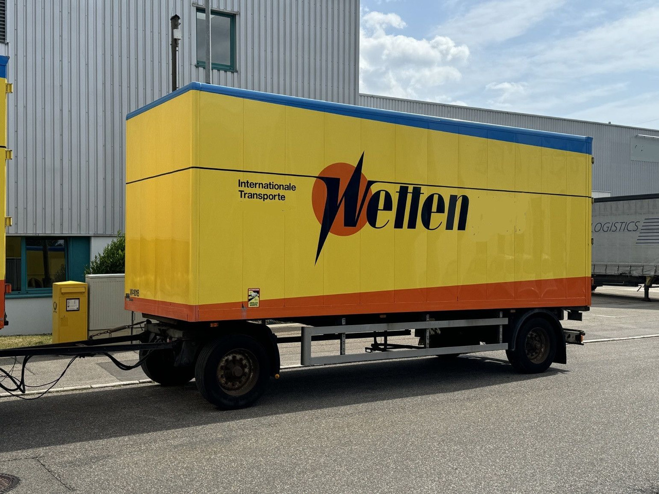 Bachert 14t Alu-Möbelkoffer 7,2m BPW Luft ZS - Gesloten aanhangwagen: afbeelding 5 Bachert 14t Alu-Möbelkoffer 7,2m BPW Luft ZS - Gesloten aanhangwagen: afbeelding 5