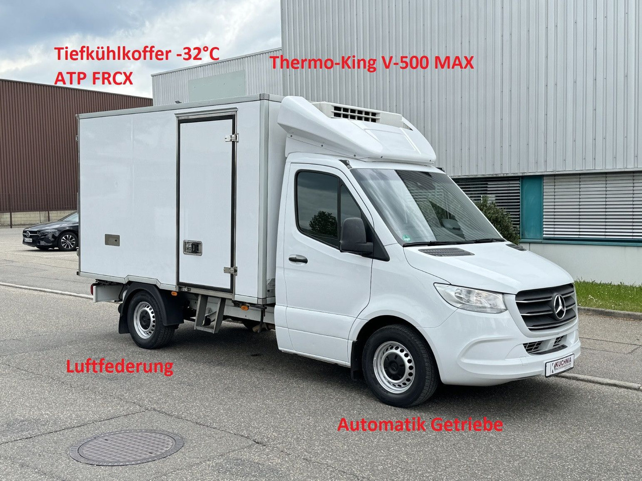 Mercedes-Benz Sprinter 316 Tiefkühl 3,3m TK V-500 MAX Luftgef. - Koelwagen: afbeelding 1 Mercedes-Benz Sprinter 316 Tiefkühl 3,3m TK V-500 MAX Luftgef. - Koelwagen: afbeelding 1