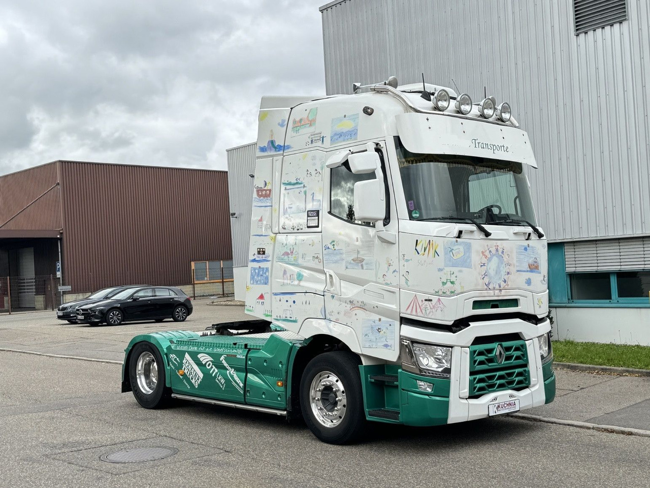 Renault T520 HIGHCAB Comfort 2-Tanks Retarder Airbrush - Trekker: afbeelding 3 Renault T520 HIGHCAB Comfort 2-Tanks Retarder Airbrush - Trekker: afbeelding 3