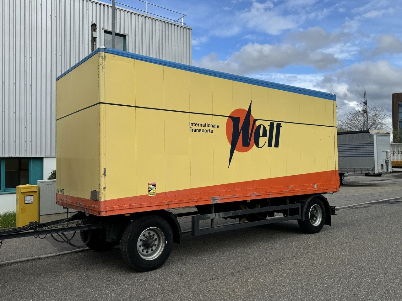 Genkopf 14t Alu-Möbelkoffer 7,1m BPW Luft ZS - Gesloten aanhangwagen: afbeelding 3 Genkopf 14t Alu-Möbelkoffer 7,1m BPW Luft ZS - Gesloten aanhangwagen: afbeelding 3
