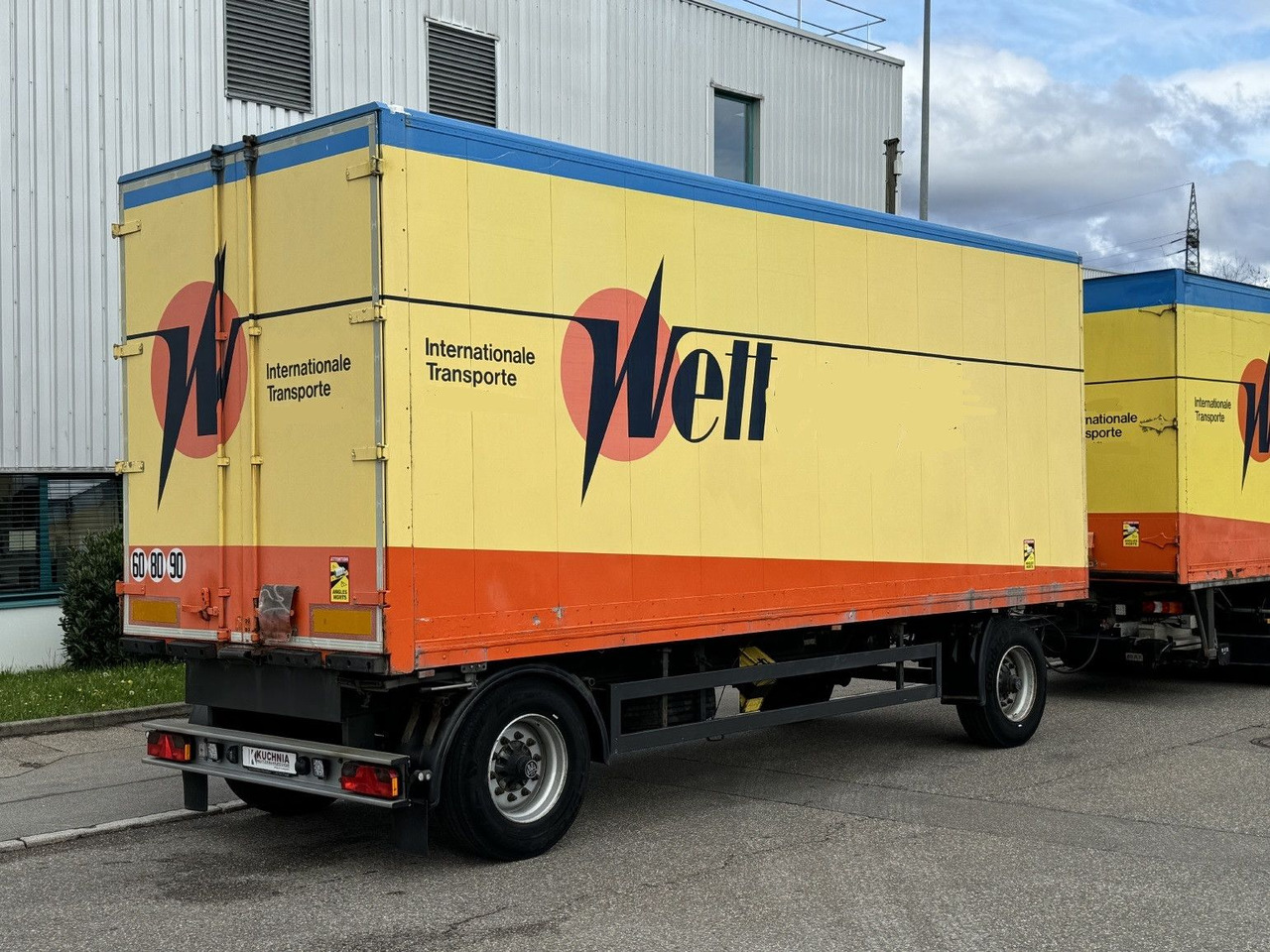 Genkopf 14t Alu-Möbelkoffer 7,1m BPW Luft ZS - Gesloten aanhangwagen: afbeelding 5 Genkopf 14t Alu-Möbelkoffer 7,1m BPW Luft ZS - Gesloten aanhangwagen: afbeelding 5
